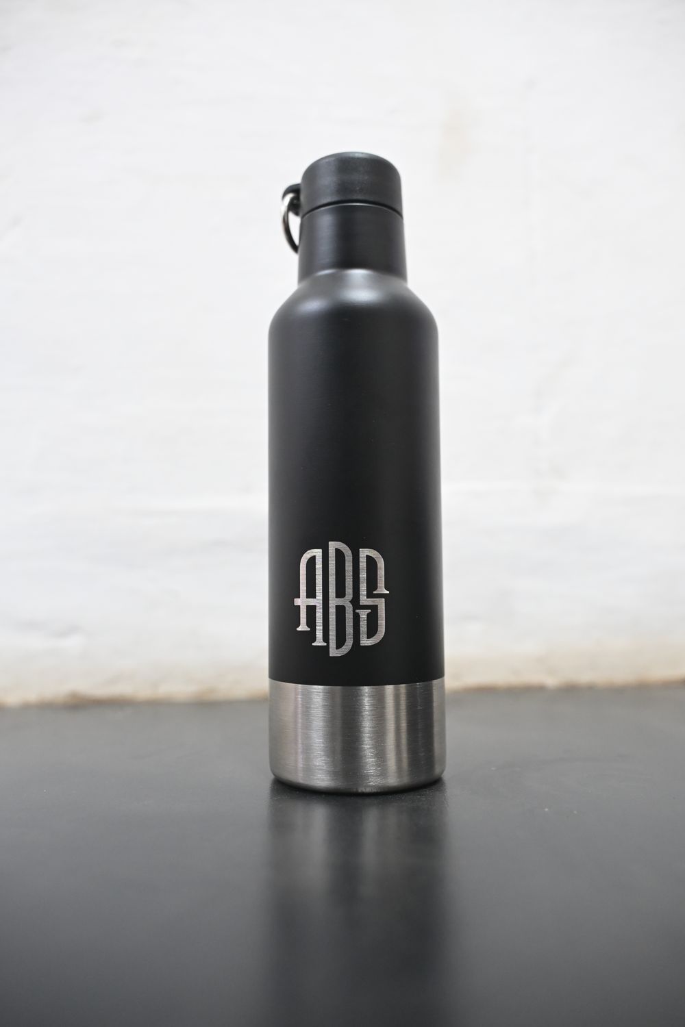 Premium Customized Black Stainless Steel Water Bottle