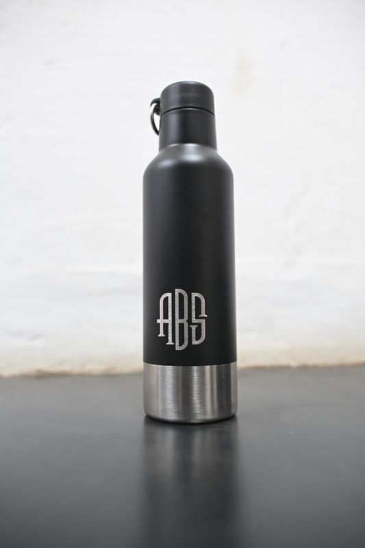 Premium Customized Black Stainless Steel Water Bottle
