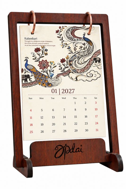Customized Wooden Calendar 2027