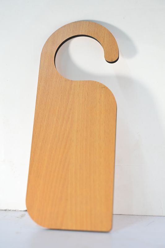 Customized Wooden Do Not Disturb Door Hanger