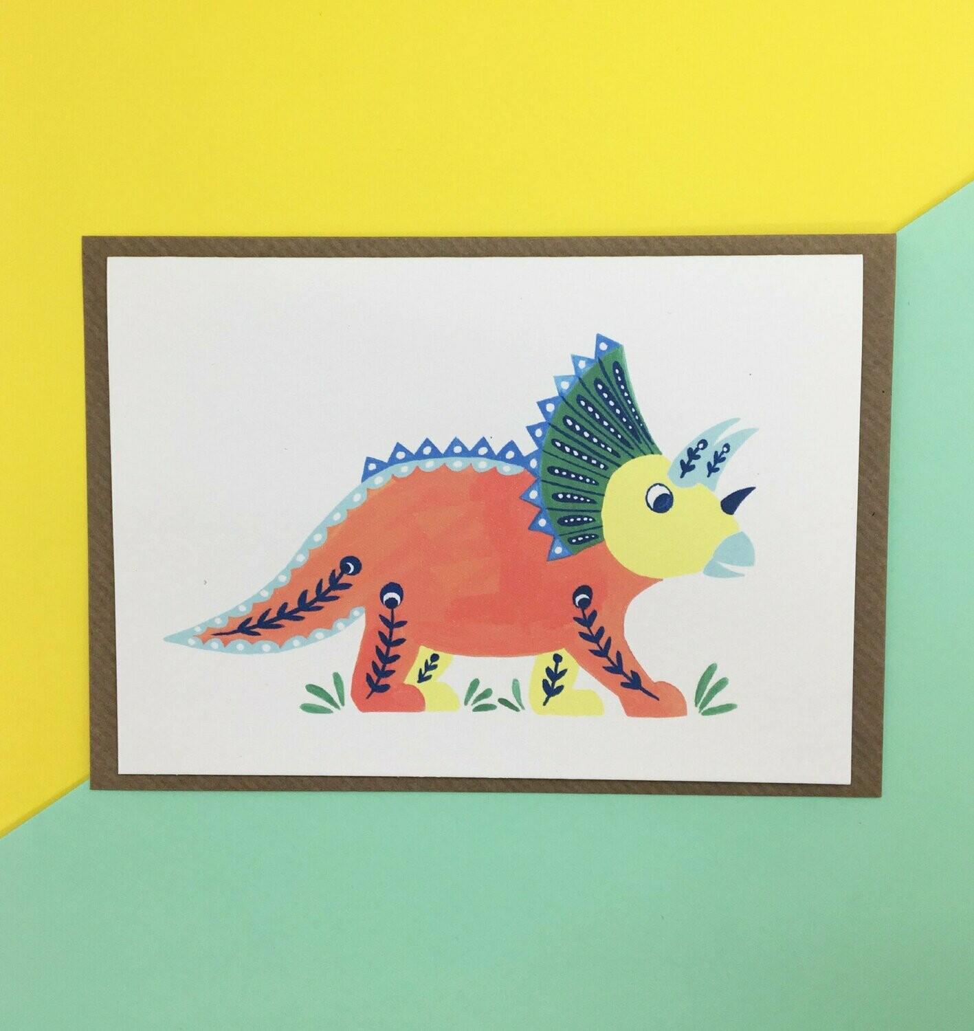 Triceratops card