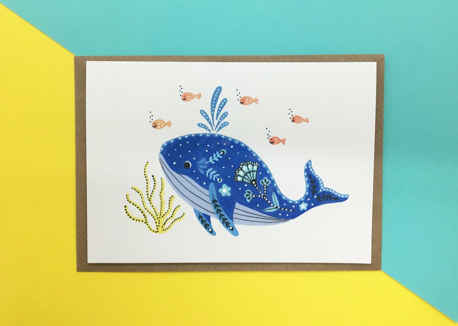 Whale card