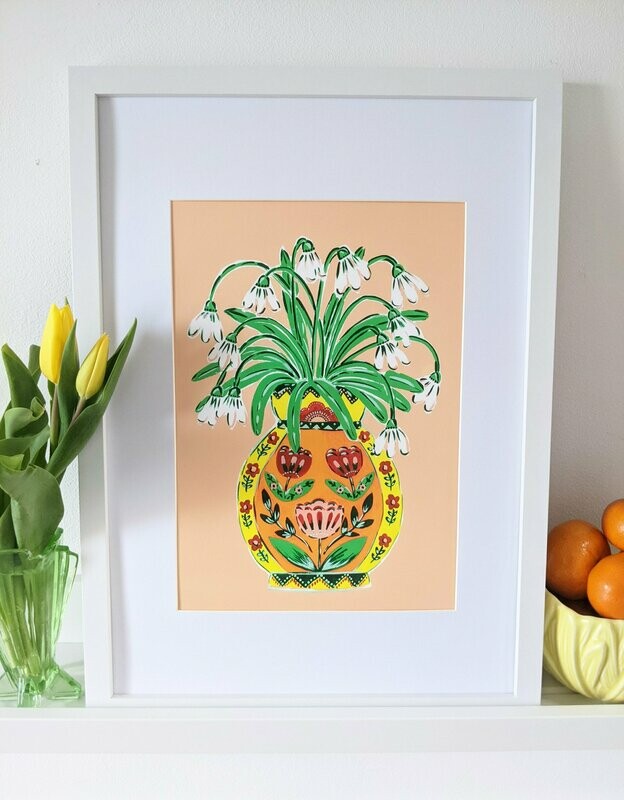 Snowdrop Print