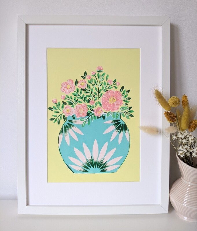 Peony print