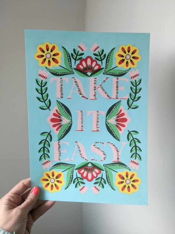 Take it easy 