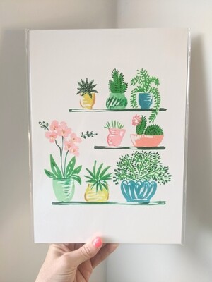 Plant shelfie (test print)