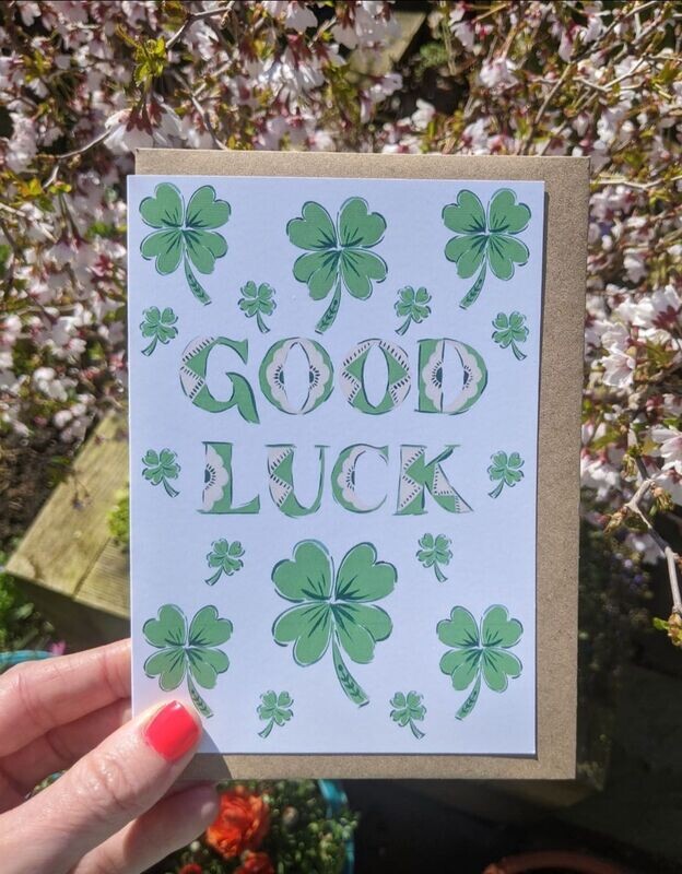 Good luck card