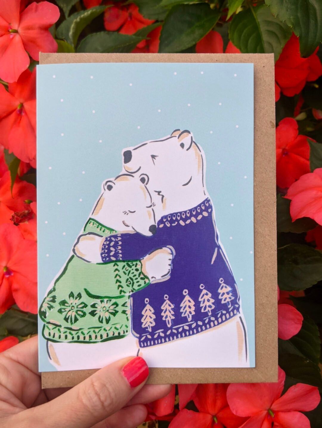 Polar bear hug