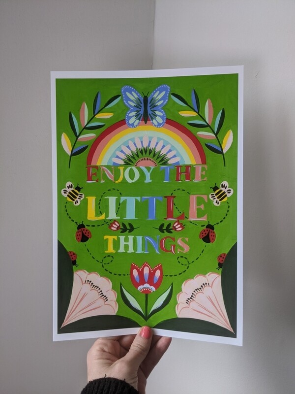 Enjoy the little things 
