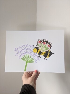 Busy Bee Print