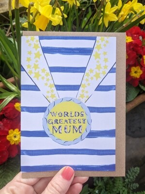 World's greatest mum card