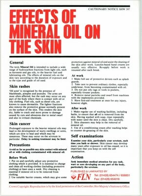 Effects of Mineral Oil on the Skin