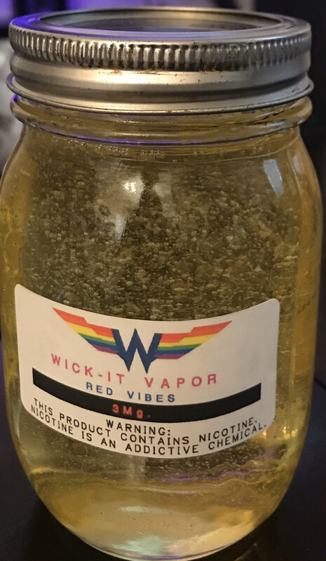 16 Ounce Mason Jar Of Wick It Premium Juice