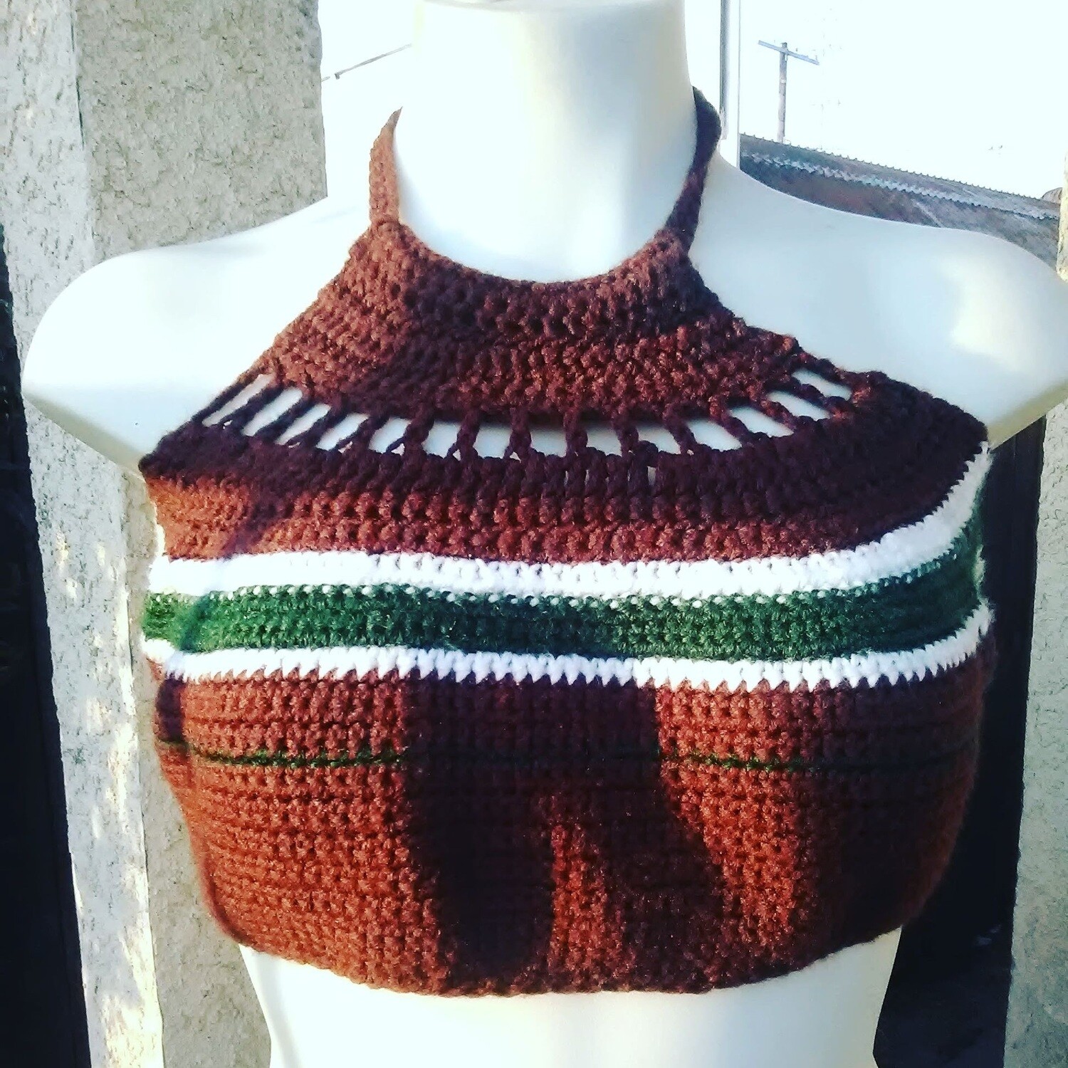 Crochet Crop Top.
