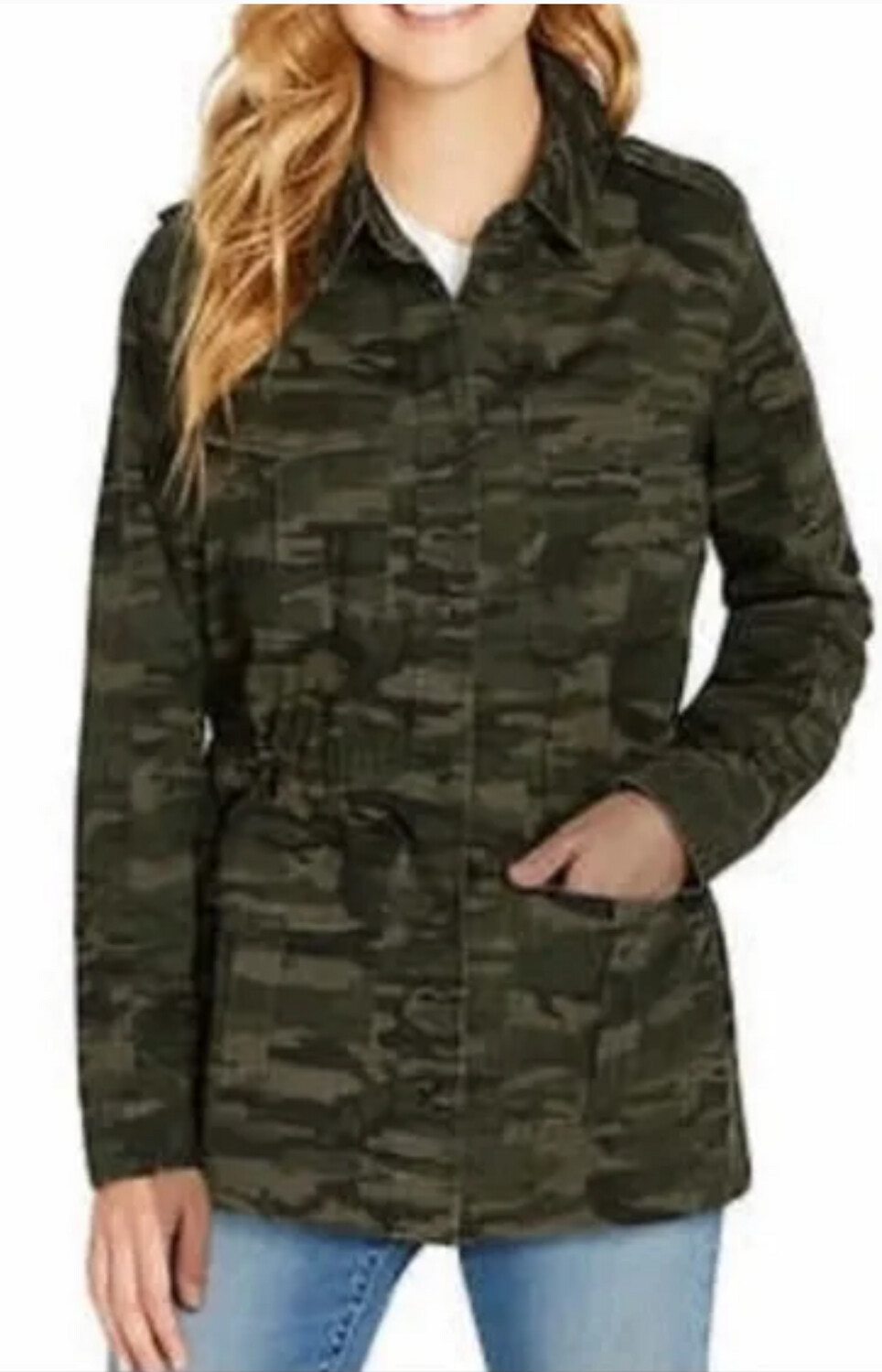 Camouflage Midriff Jacket