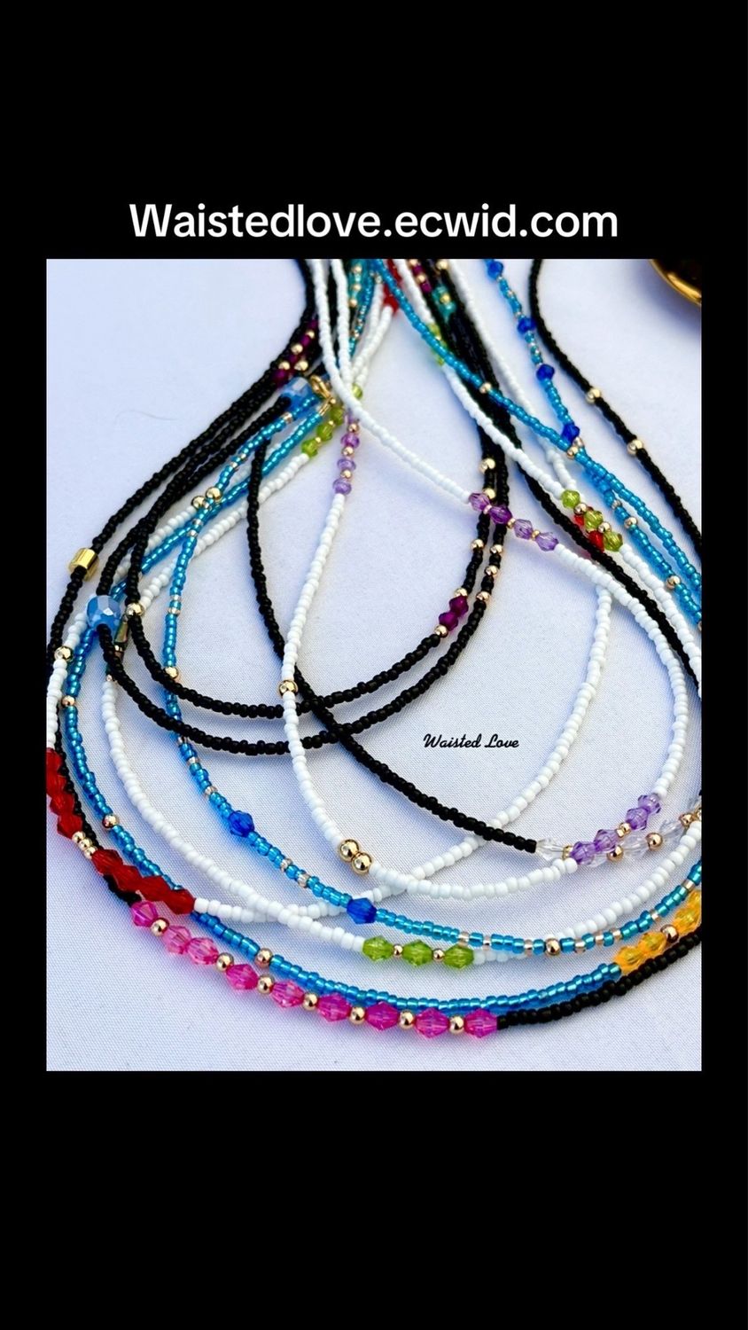 Create Your Own- Swarovski Crystal Waistbead(Removable)