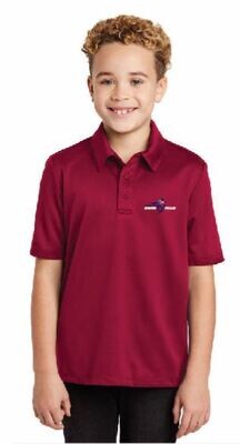 Youth Port Authority Silk Performance Polo