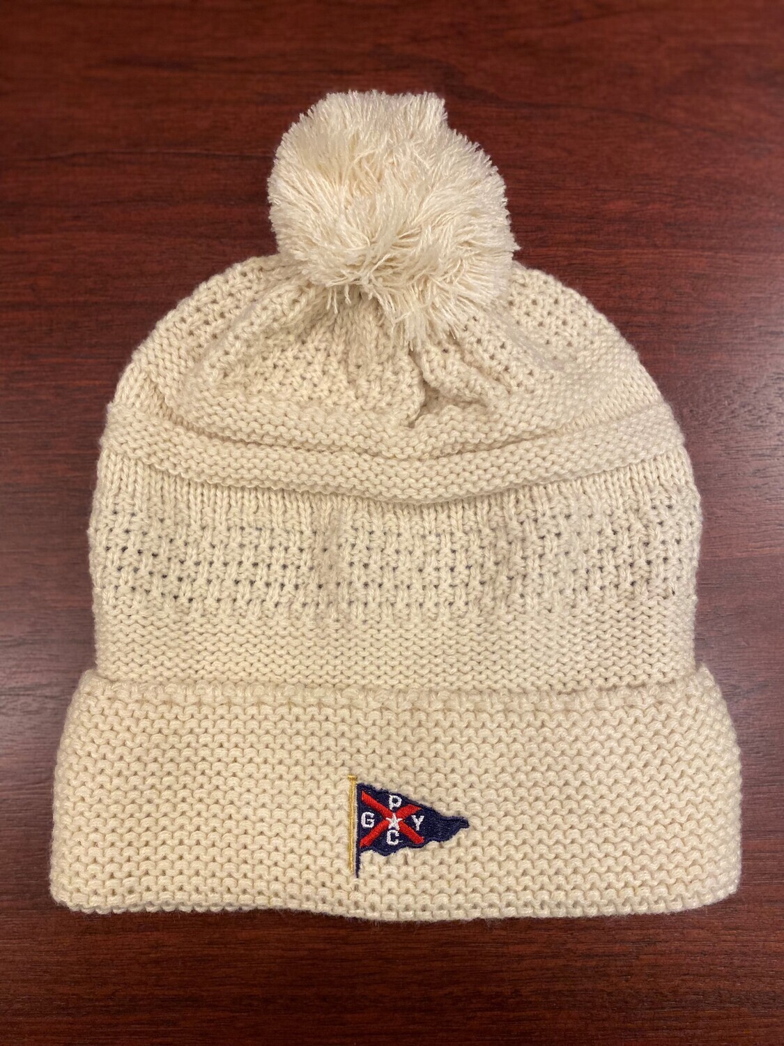 Ivory Knit Winter Hat
