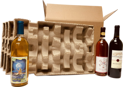 Pulp Bottle Shipper Sets