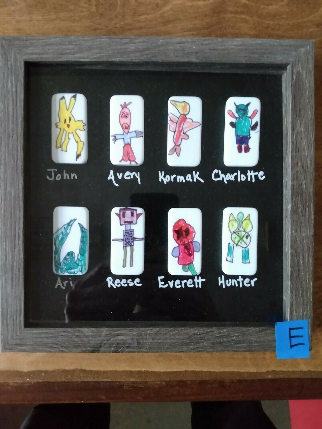 2nd Grade Art project--E 2nd Grade Art project--E