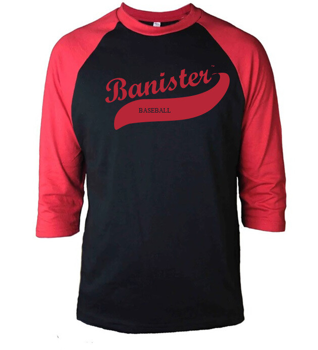 Adult Unisex Banister Baseball Sports Sleeve Shirt