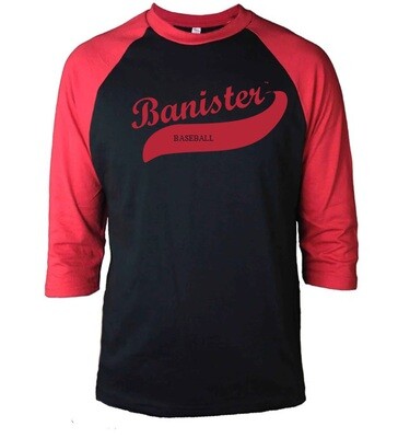 Adult Unisex Banister Baseball Sports Sleeve Shirt