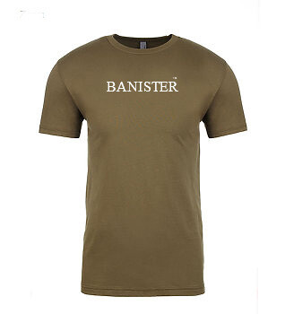 BANISTER Men Suede Tee