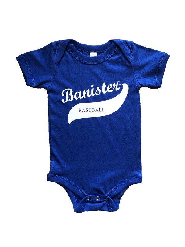 Banister Baseball Onesie