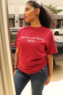 Banister and Berek B&amp;B Men Cardinal Tee