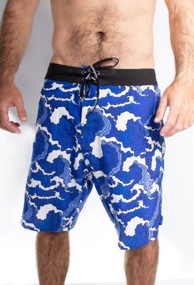 Bad Boy Blue Wave Shorts