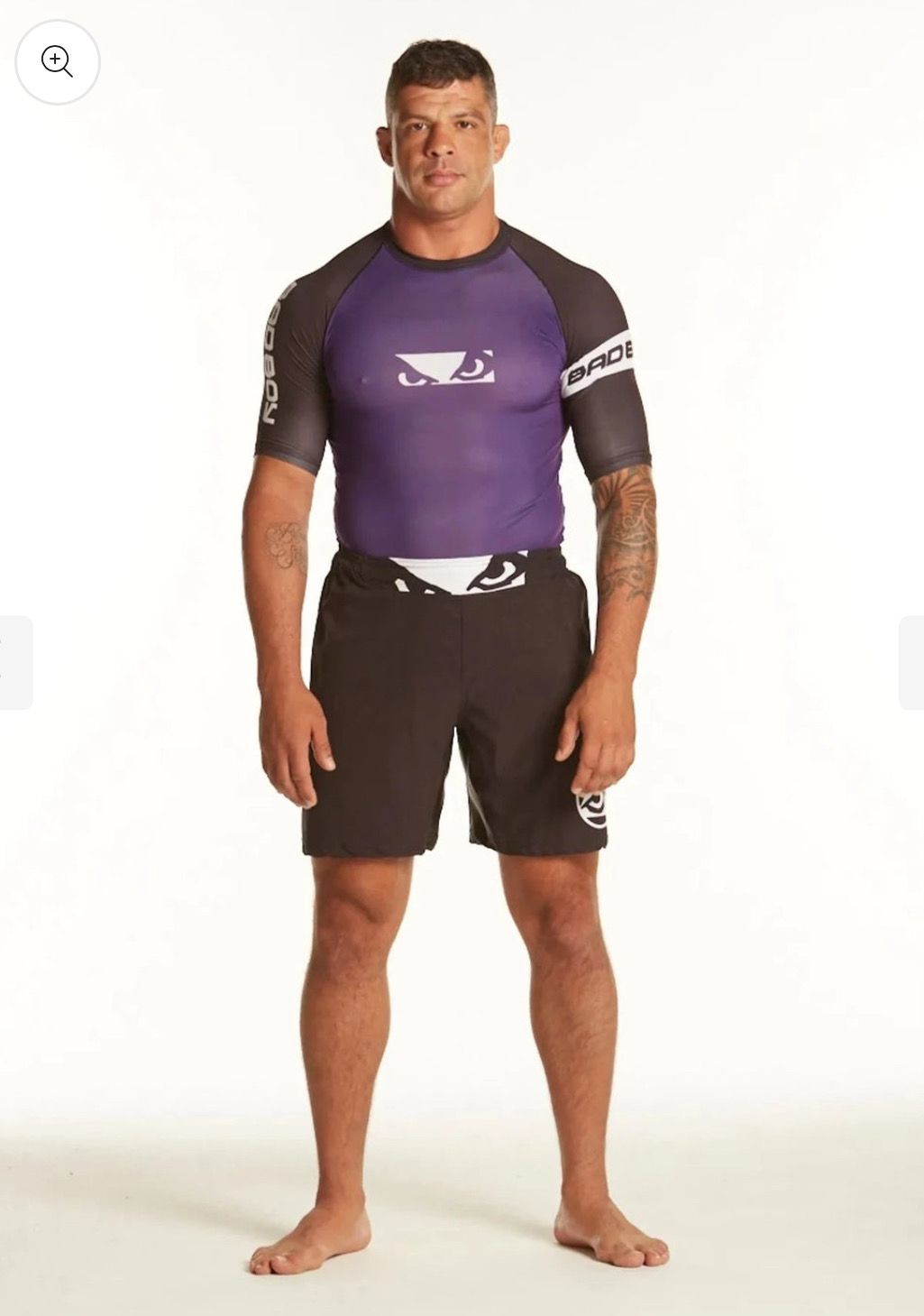 Bad Boy Ranked Rashguard Purple