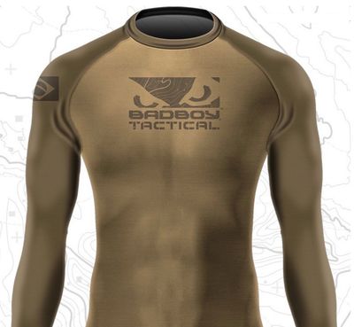 Bad Boy Tactical Rashguard Tan
