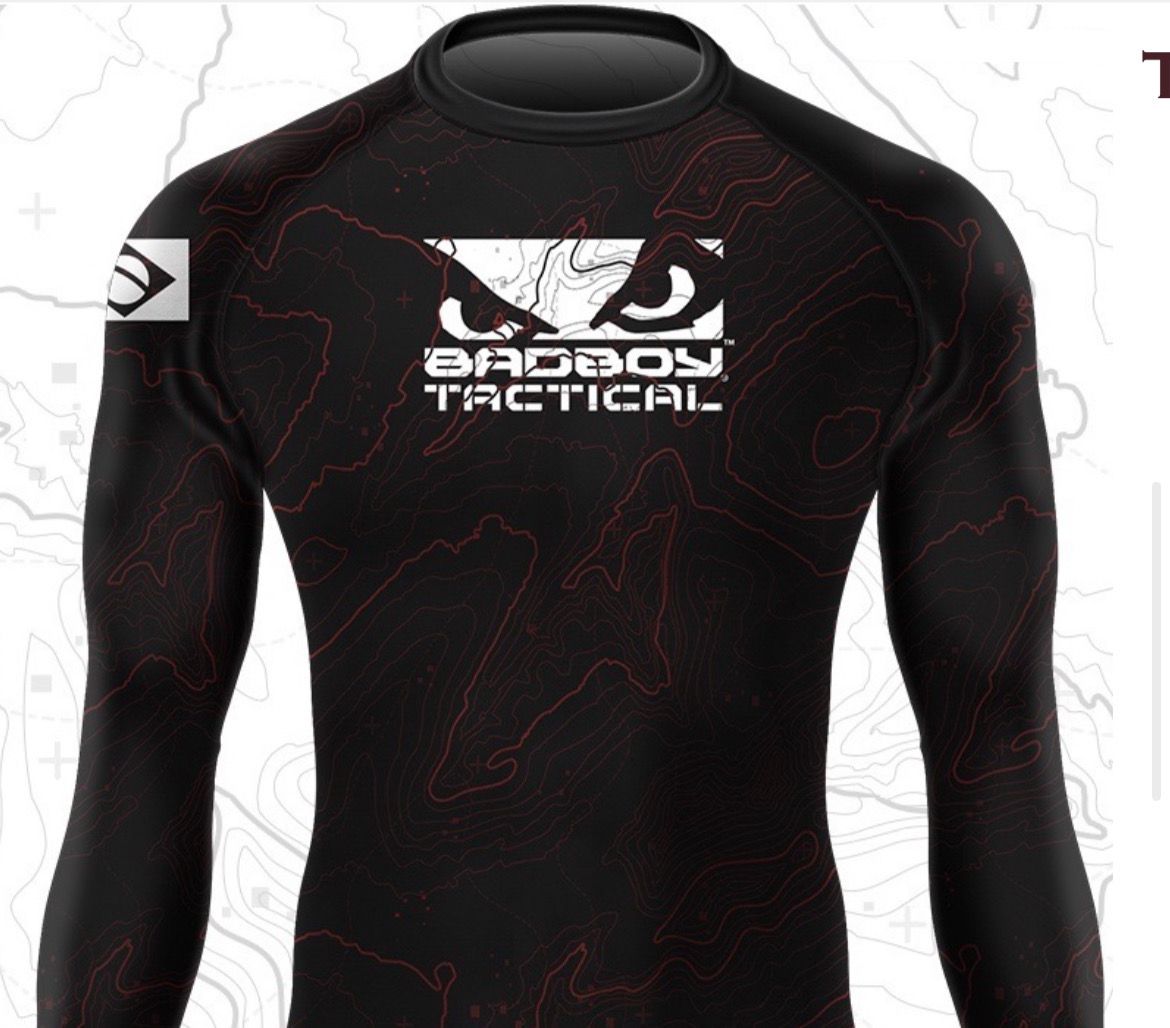 Bad Boy Tactical Rashguard Topographic