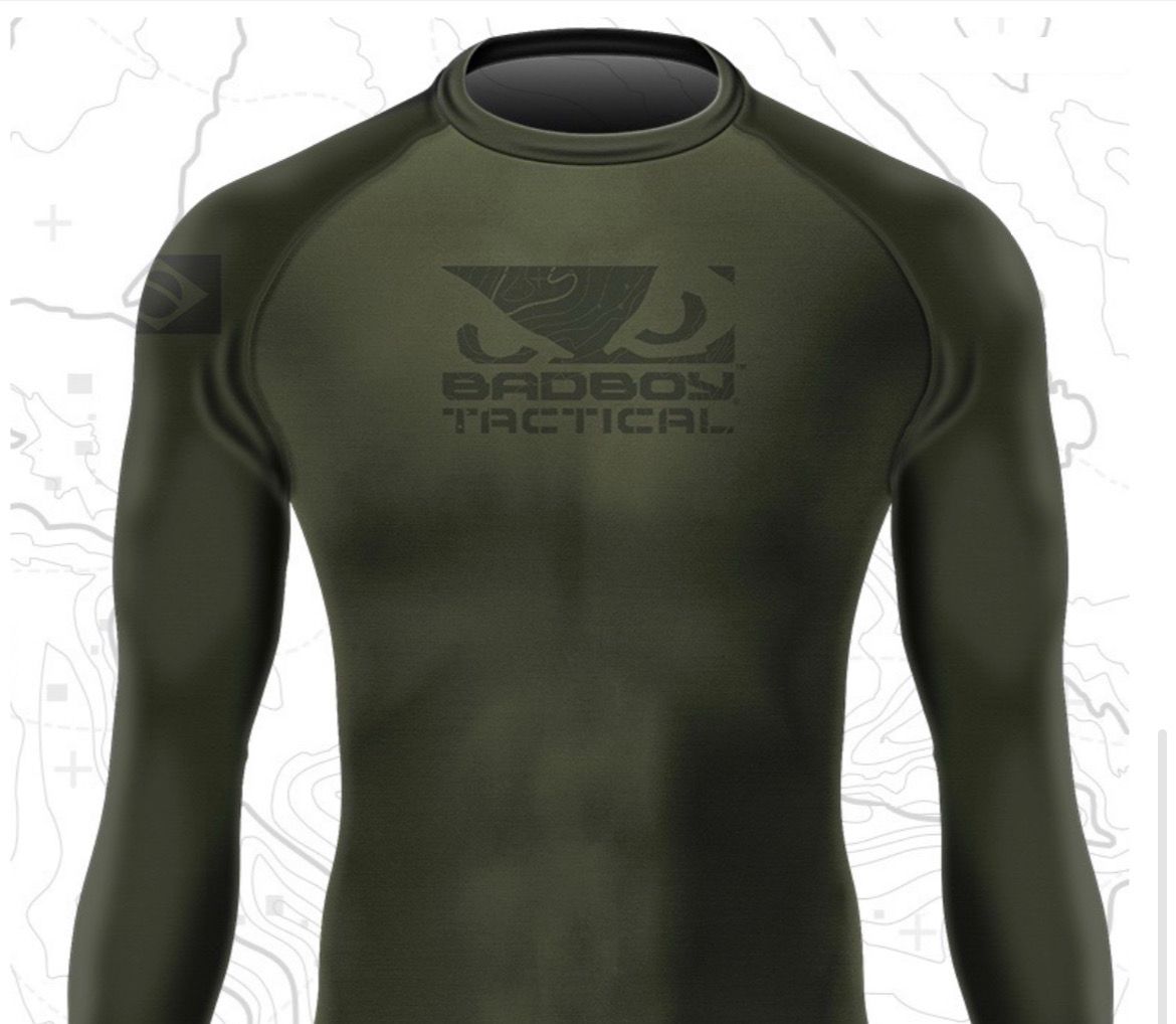 Bad Boy Tactical Rashguard Green Oliver