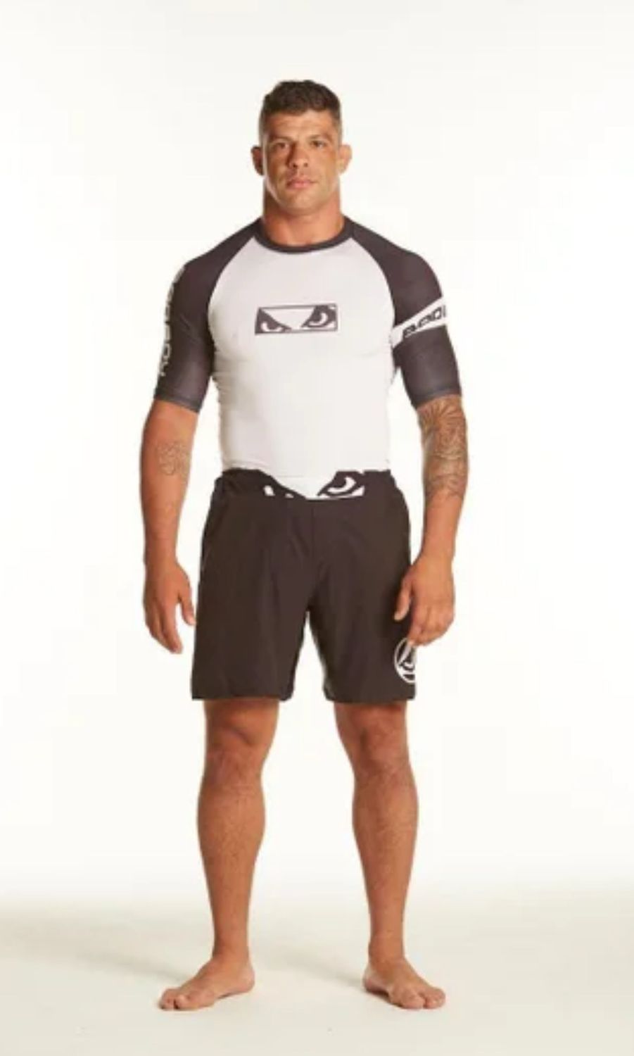 Bad Boy Ranked Rashguard White