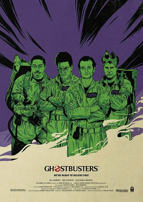 Ghostbusters Poster Print - Alternative Artwork by Pickle