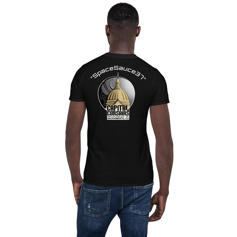 Capital Corsairs “SpaceSauce37” Short-Sleeve Unisex T-Shirt