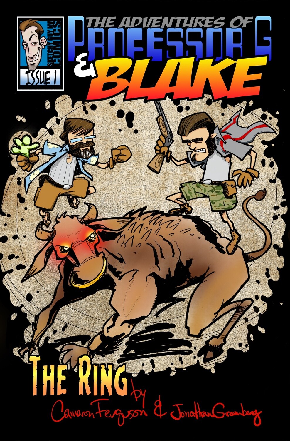 DIGITAL: Professor G and Blake digital issue 1 PDF (1st Run Cover Art)