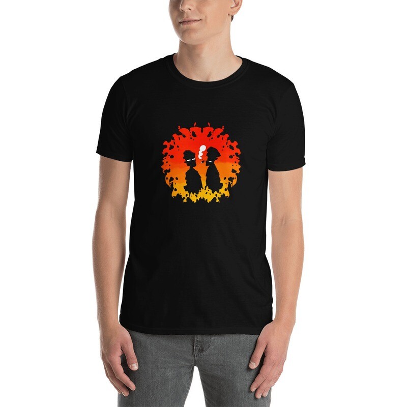 Professor G and Blake Issue 3 silhouette Short-Sleeve Unisex T-Shirt