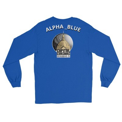 Capital ALPHA_BLUE Men’s Long Sleeve Shirt