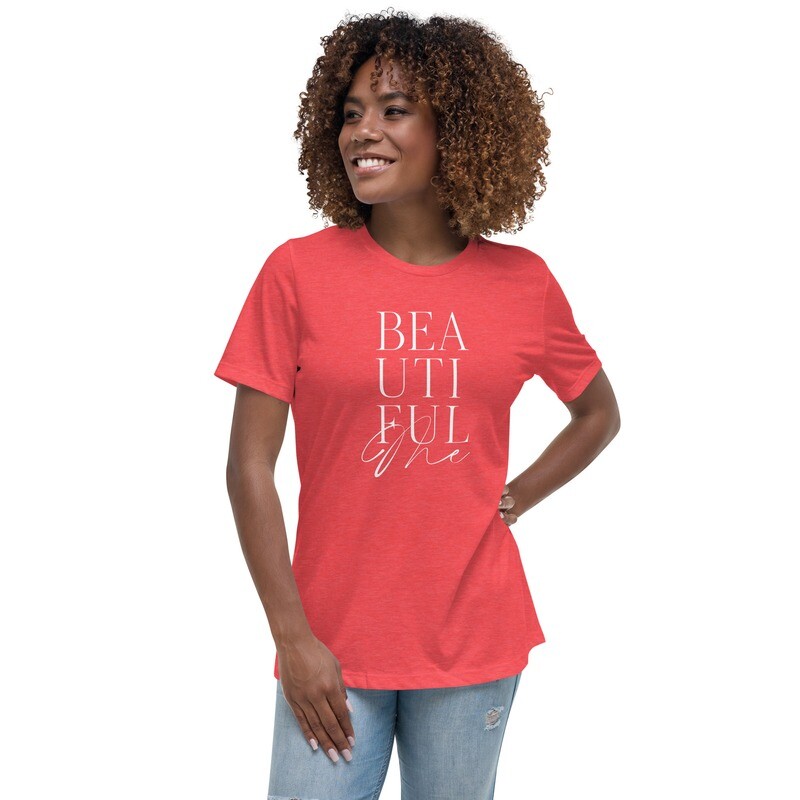 Beautiful Me Bella + Canvas Women&#39;s Relaxed Tee
