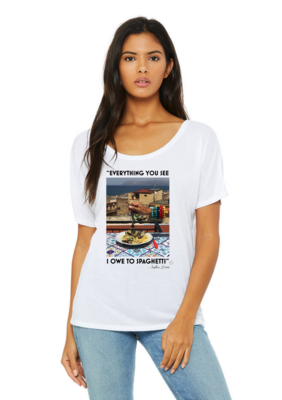 "Everything You See I Owe To Spaghetti "T-shirt