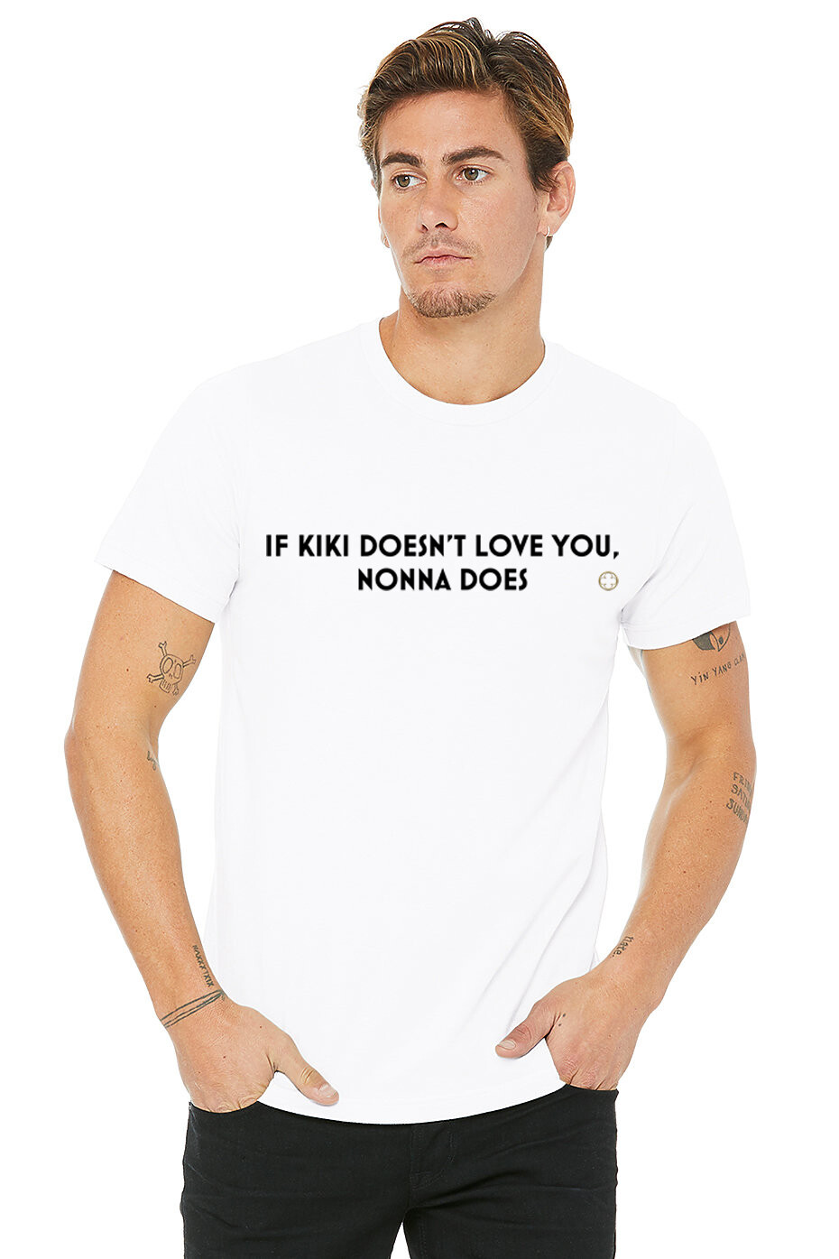 Mens "If Kiki Doesn't Love You, Nonna Does" T-Shirt