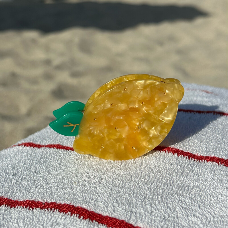 Lemon Hair Clip