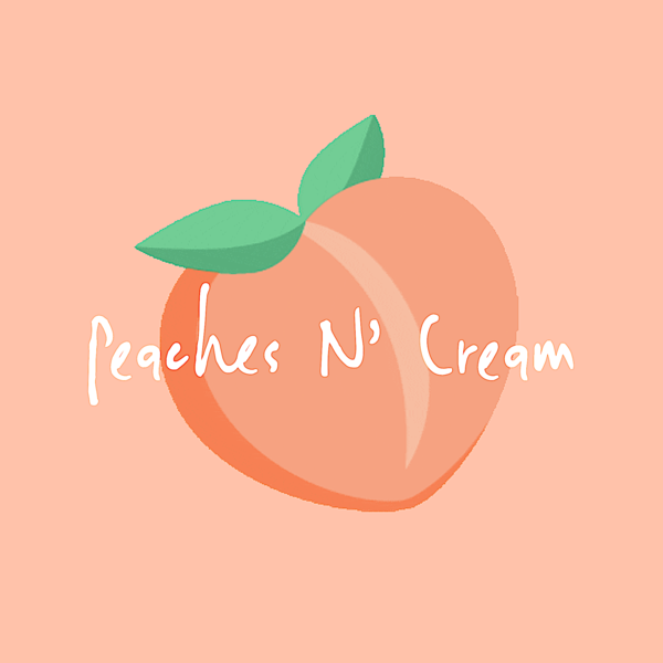 Peaches n' Cream Stickers