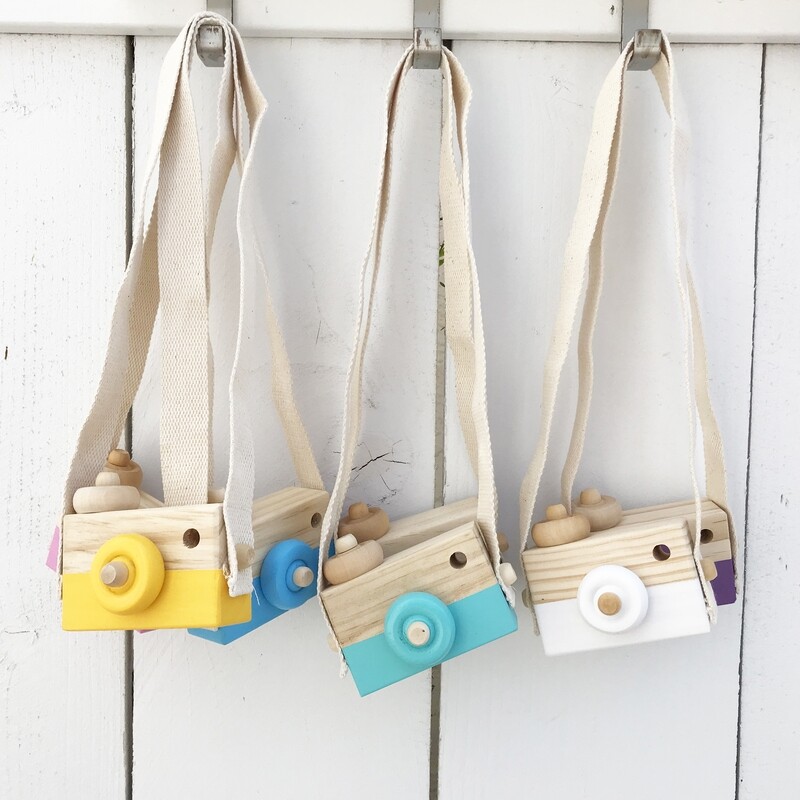 Baby Toy Wooden Camera