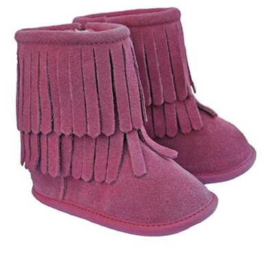 Moccasins Boots - Pink