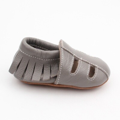 Sandal Moccasins - Grey