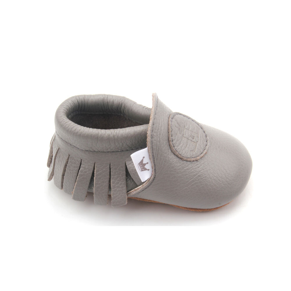 Classic Moccasins  - Grey