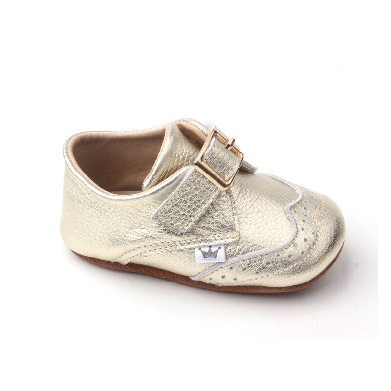 Oxford Ankle Bootie - Gold